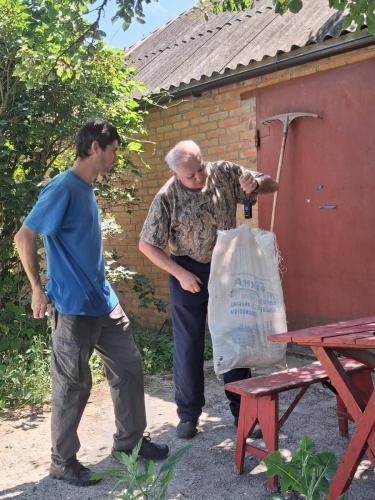 Зважування в мішку за допомогою кантора